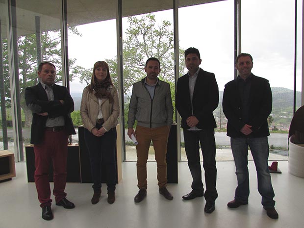 Fernando Fariñas, Ana Sanchez, Denis Itxaso, Mikel Serrano y Oscar Valvuena