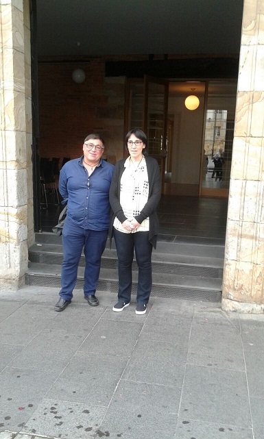 Javier Martín y Nati Nieves