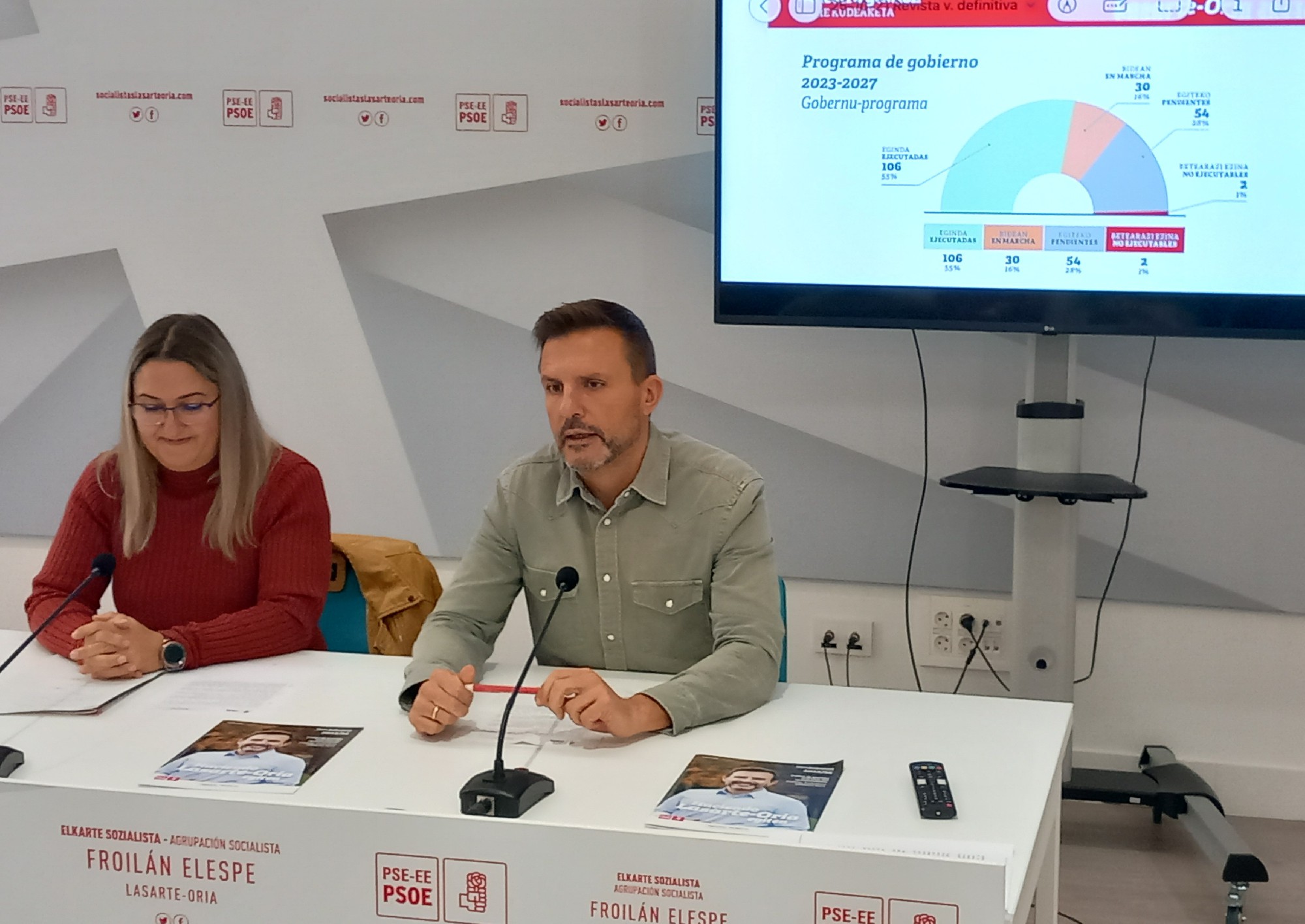 Los socialistas hacemos una valoración muy positiva de estos dos años de mandato, centrados en cumplir los compromisos con la ciudadanía.