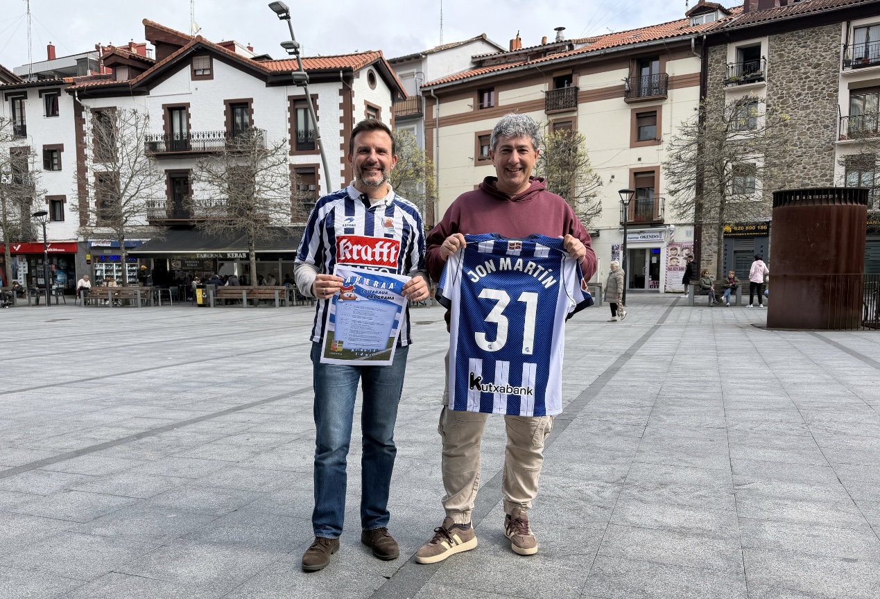 Lasarte-Oria se volcará con la final de Copa de la Real Sociedad con una jornada festiva y pantalla gigante en Okendo