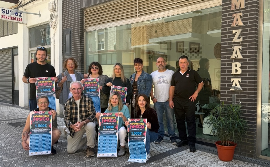 La campaña “Udaberriko Festa” vuelve a llenar de vida el comercio local de Lasarte-Oria.  La iniciativa impulsada por ATERPEA, con la colaboración del Ayuntamiento, se desarrollará del 11 al 24 de mayo con actividades, promociones y premios.