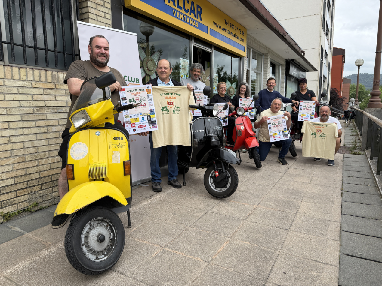 Lasarte-Oria acogerá el 26º Rally del Scooter Club Euskadi del 19 al 21 de junio El rally regresa con rutas, exposiciones y actividades abiertas al público.