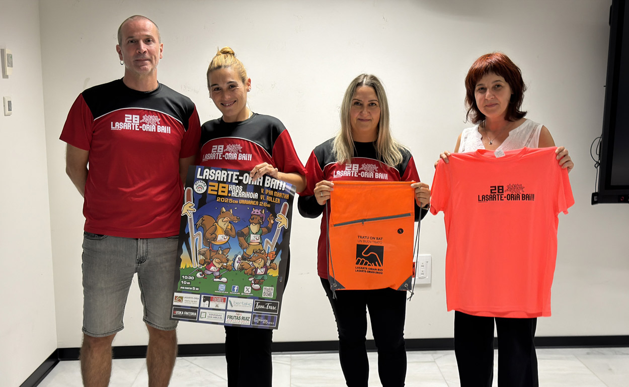 Ostadar refuerza su compromiso con la marca “Tratu On bat”. El XXVII Cross Popular Lasarte-Oria Bai! consolida su carácter social y local apostando por el comercio de proximidad y el trabajo conjunto con las áreas municipales.