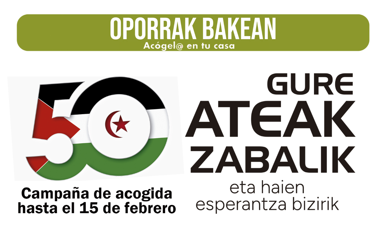 Lasarte-Oriako Udalak Oporrak Bakean programaren harrera prozesua abian jarri du Saharako herriaren larrialdi sozialaren aurrean. Udalak berretsi egin du saharar auziarekiko konpromiso historikoa, eta udalerriko familiei dei egin die ekimen solidario horretan parte har dezaten.