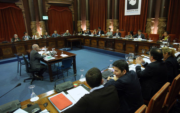 Pleno de San Sebastián