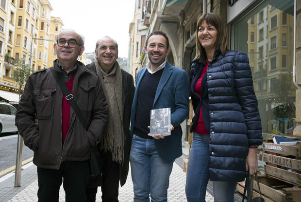 Felipe Juaristi, Iñaki Arriola, Denis Itxaso e Idoia Mendia