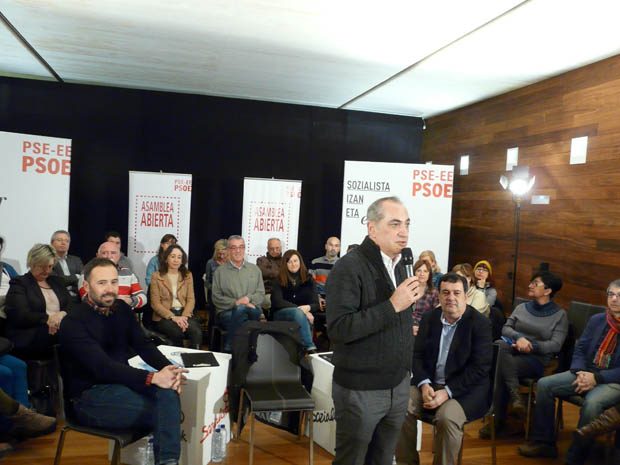 Denis Itxaso, Iñaki Arriola y Ernesto Gasco