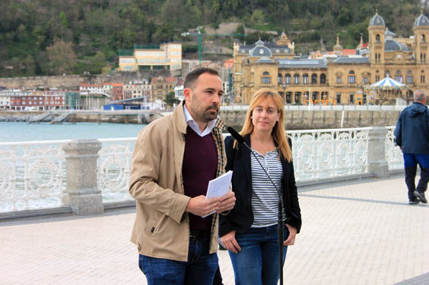 Denis Itxaso y Susana Garcia Chueca