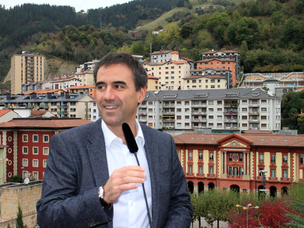 Miguel de los Toyos, alcalde de Eibar y candidato a la reeleción.