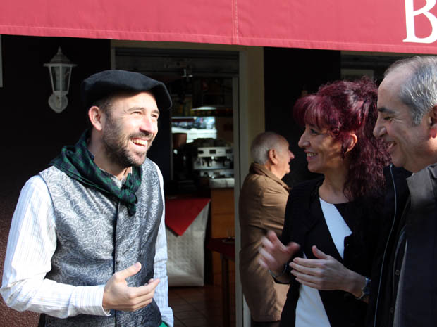 Denis Itxaso, Consuelo Frutos e Iñaki Arriola