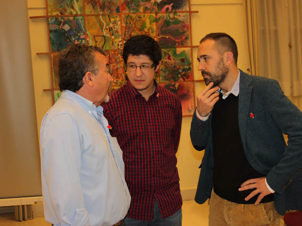 Pablo Peñacoba, Ricardo Crespo y Denis Itxaso