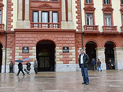 Miguel entró como concejal del Ayuntamiento de Eibar en 1995